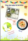 BỮA ĂN HÀNG NGÀY CỦA CÁC BÉTRƯỜNG MẦM NON SÔNG LŨY